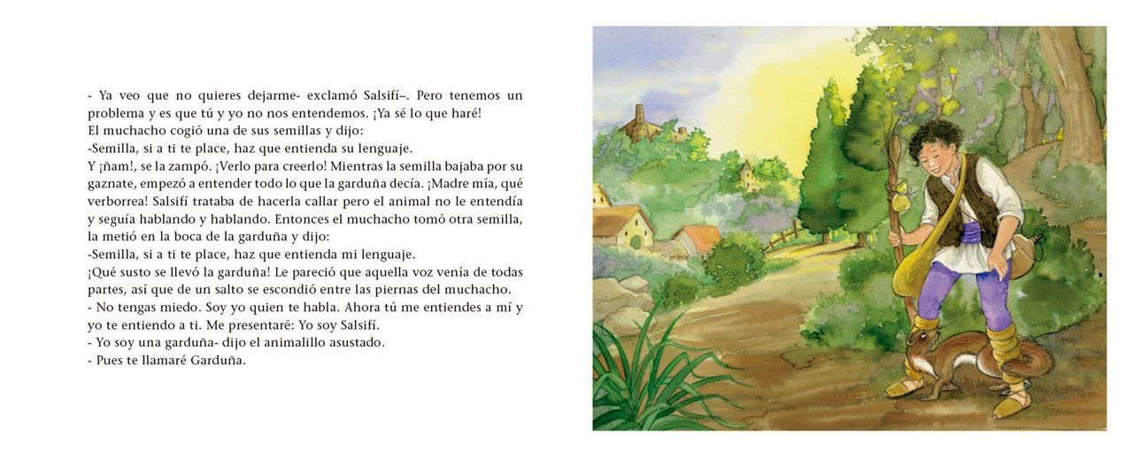 Salsifí en la Tierra de Caulés