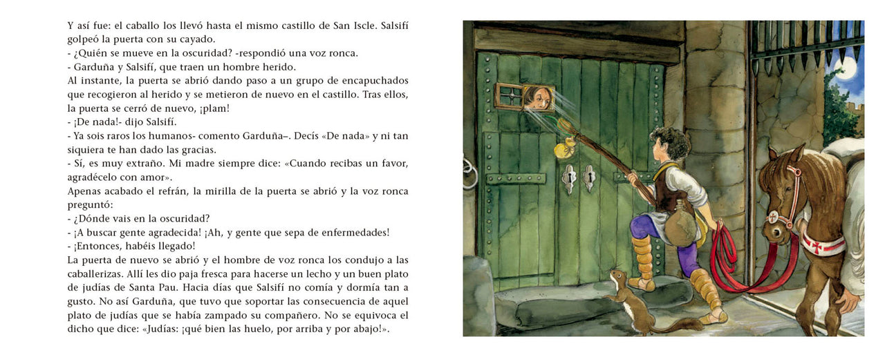 Salsifí en la Tierra de Caulés