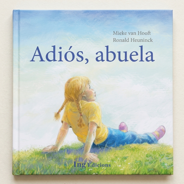 Portada del cuento Adiós, abuela, ilustrada por Ronald Heuninck.