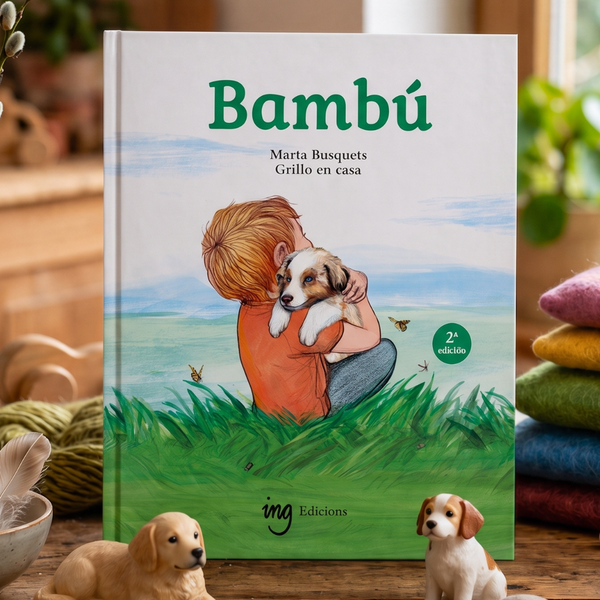 Portada del cuento Bambú, ilustrada por Grillo en casa.