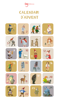 Thumbnail for Calendari d'Advent d'ING Edicions (producte digital imprimible)
