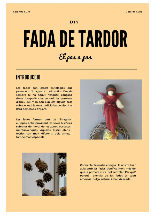 E-guia "DIY: Fada de tardor"