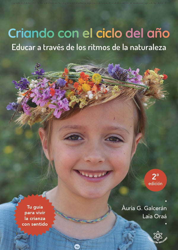 Portada de Criando con el ciclo del año, de Àuria G. Galceran y Laia Oraá