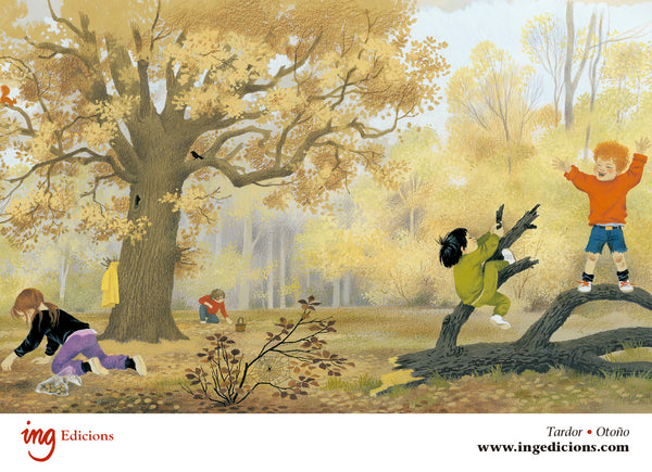 Postal "Otoño" (Gerda Muller)